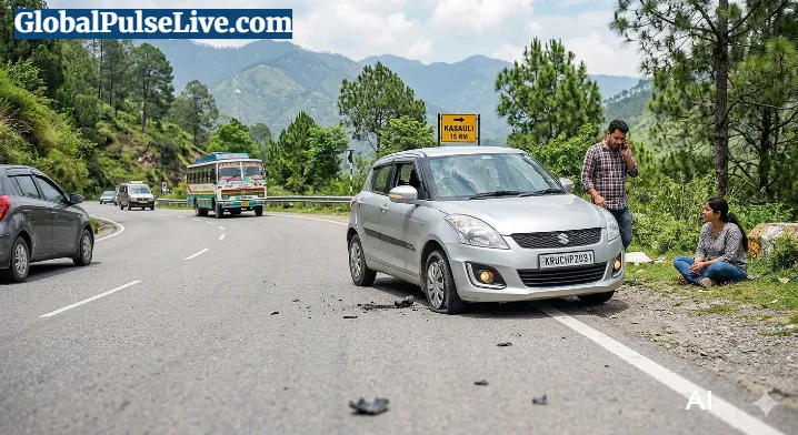 The Moment the Highway Changed: A Tyre Burst on the Road to Kasauli
