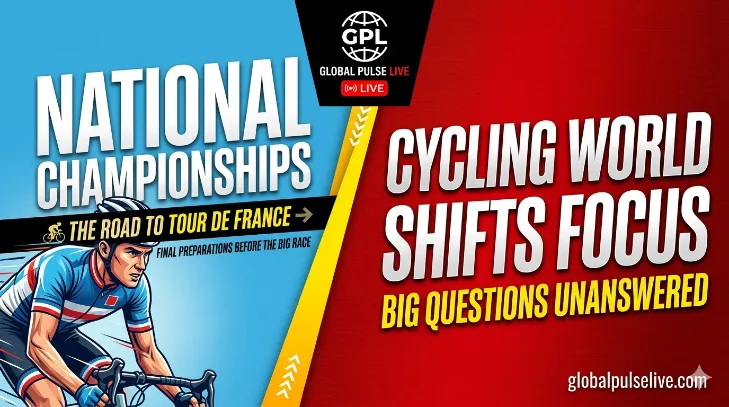 Cycling World Shifts Focus to National Championships Ahead of Tour de France