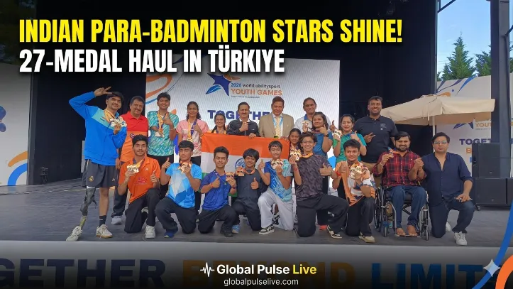Indian Para-Badminton Stars Shine with 27-Medal Haul in Türkiye