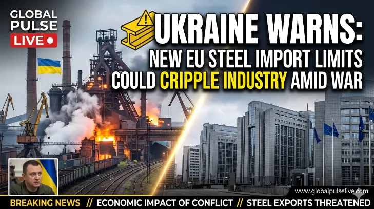 Ukraine Warns New EU Steel Import Limits Could Cripple Industry Amid War