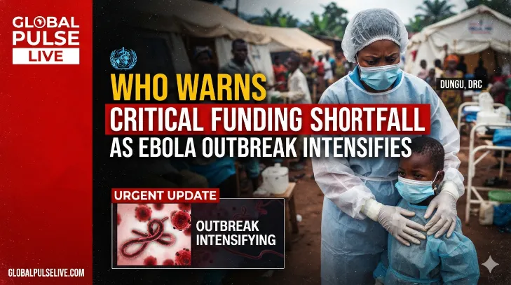 WHO Warns of Critical Funding Shortfall as Ebola Outbreak Intensifies
